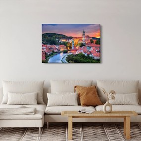 Obraz - Český Krumlov (90x60 cm)