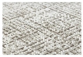 Kusový koberec Sindy krémový kruh 160cm
