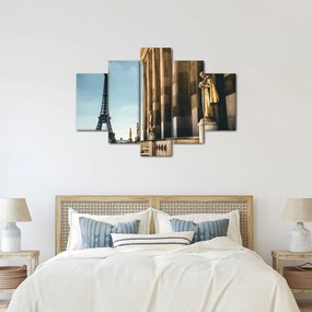 Obraz z Trocaderského námestia, Paríž (150x105 cm)