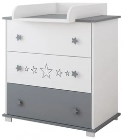 Komoda COLOR s 3 zásuvkami - VIAC FARIEB