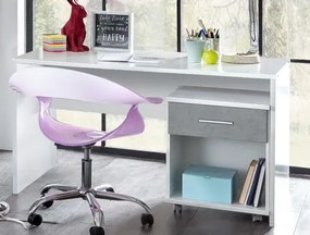 Písací stôl Joker, biely%