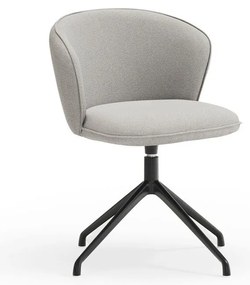 Svetlosivé čalúnené jedálenské kreslá v súprave 2 ks Add – Teulat