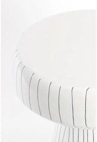 Kovový okrúhly odkladací stolík ø 38 cm Dakwa – Light &amp; Living