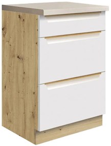 Skrinka do kuchyne Glamour9d White