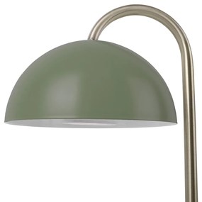 Sada 2 ks: Zelená stolná lampa Dome 20 × 14 × 36.5 cm