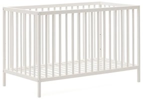 Biela postieľka z bukového dreva 60x120 cm Shantal – Kave Home