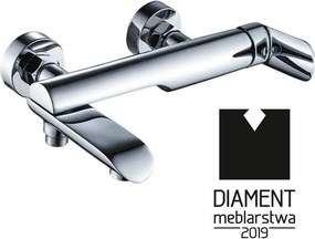 Laveo Vaňová batéria Alea so sklopným výtokovým ramienkom - BLE_01FD, chróm