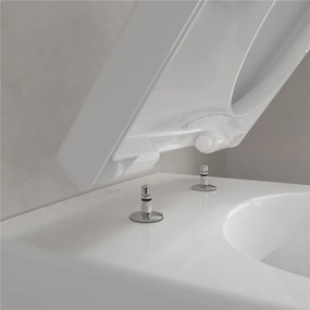 VILLEROY &amp; BOCH Subway 2.0 závesné WC s hlbokým splachovaním bez vnútorného okraja, 370 x 560 mm, biela alpská, 5614R001