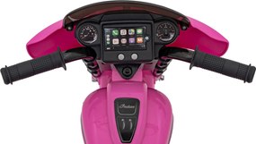 Ramiz Detská motorka Chopper INDIAN ružová