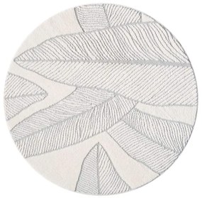 Koberec Lounge 0629 sivý kruh