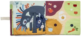 Lilliputiens - textilná knižka - mláďatká