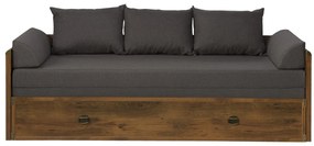 Rozkladacia posteľ 80 až 160 cm BRW INDIANA JLOZ 80/160 2 (Dub sutter). Vlastná spoľahlivá doprava až k Vám domov. 1044406