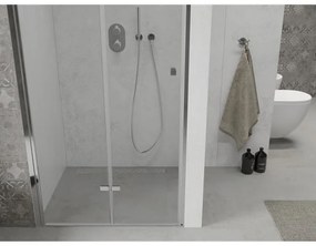 Mexen Lima, skladacie sprchové dvere do otvoru 65 x 190 cm, 6mm číre sklo, chrómový profil, 856-065-000-01-00-D