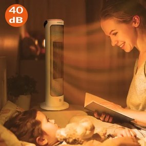 InternetovaZahrada Keramický ohrievač 2000W - biely