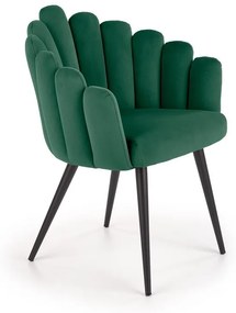 Halmar Jedálenská stolička K410 - tmavě zelená