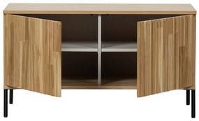 TV stolík v dekore duba v prírodnej farbe 100x56x44 cm Gravure – WOOOD