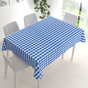 Biante Teflónový obdĺžnikový obrus TF-070 Modro-biela kocka 50x100 cm