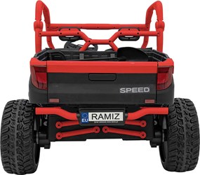 Ramiz Farmársky nákladný automobil UTV Racing Červená