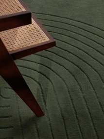 Koberec ARCURA tmavozelený