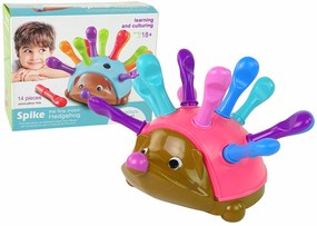 Lean Toys Detské puzzle – ružový Ježko