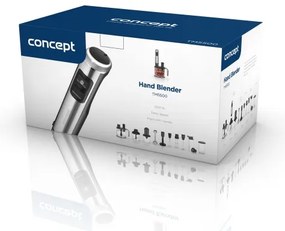 Concept TM5500 - Tyčový mixér s príslušenstvom 1500W/230V čierna/nerez