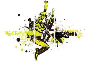 Obraz - Street dance (150x105 cm)