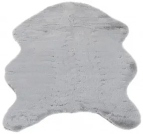 Koberček RABBIT FUR CLASSIC svetlosivý