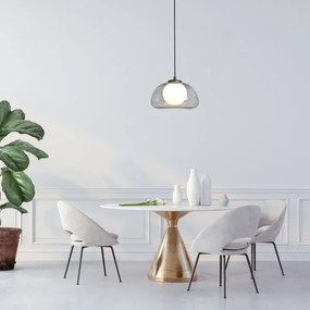 Rabalux 72275 - Luster na lanku ELOWEN 1xG9/5W/230V dymová