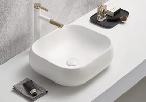 Umývadlo na dosku Nika biele