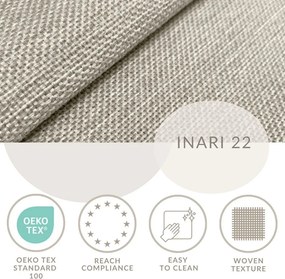 Béžová boxspring posteľ s úložným priestorom 160x200 cm Caya – Maison de Rêve