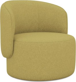 Kreslo v horčicovej farbe Ipo – Makamii