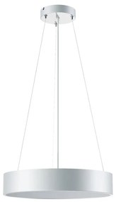 TEMAR Závesné moderné osvetlenie na lanku CLEO, 3xE27, 40W, okrúhle, biele