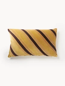 Ručne robený bavlnený vankúš Striped