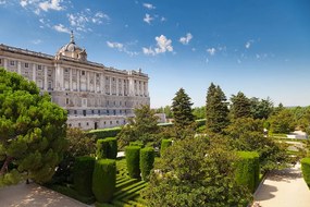 Samolepiaca fototapeta kráľovský palác v Madride