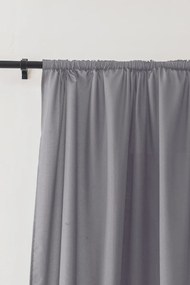 Záves OXFORD LIGHT 140x250 cm, svetlosivý Zavesenie: Riasiaca páska