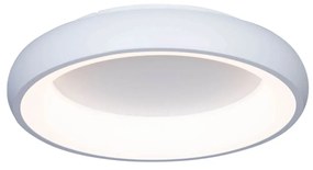 Moderné stropné svietidlo biele 45 cm s integrovaným stmievateľným LED - Cardona