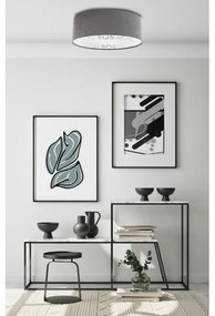 Stropné svietidlo RAYS 2xE27/60W/230V pr. 60 cm šedá