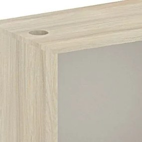 Policová skriňa, regál FUTURE, 800 x 400 x 600 mm, biela/dub