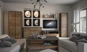 Komoda Montana K3S, dub lefkas ciemny