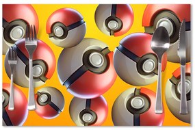 Sablio Prestieranie Pokemon ball Pattern: 40x30cm