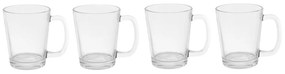 Sklenené hrnčeky v súprave 4 ks Torta – Premier Housewares