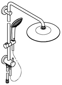 GROHE 27421002 - Sprchový systém EUPHORIA 260 lesklý chróm