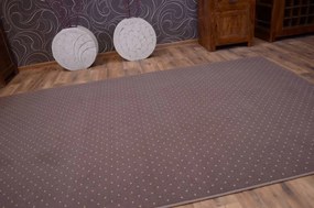 Metrážny koberec AKTUA 144 hnedý