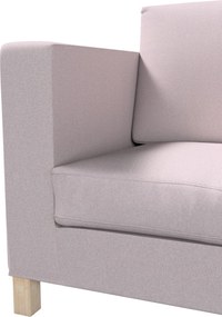 Poťah na sedačku Karlanda  (pre 3 osoby,nerozkladacia,krátky) farba produktu ružová látka zapletaná