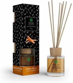 Green Idea Ratanové vonné tyčinky Santal drevo, 100 ml