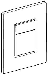 GROHE 38732AL0 - Splachovacie tlačidlo SKATE COSMOPOLITAN 156 × 197 mm grafit