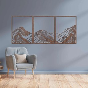Hory elegantná drevená dekorácia | MAUTANIS: HDF - Javor 80 x 35 cm 4488-99795 HDF0478