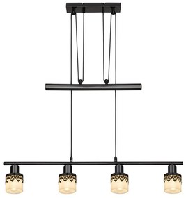 Rabalux 5345 - Luster na lanku LACEY 4xE14/40W/230V