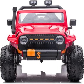 Ramiz Vozidlo Jeep Monster Červená