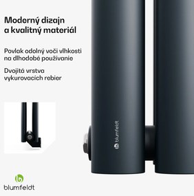 Blumfeldt Tallheo radiátor 60x30 360W